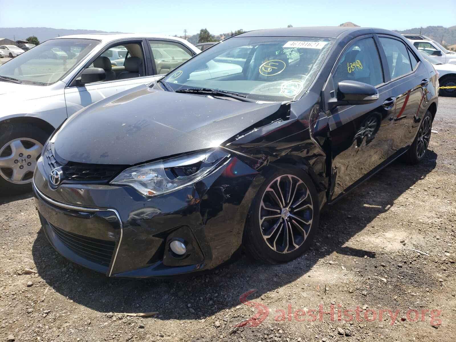 2T1BURHE1GC744787 2016 TOYOTA COROLLA