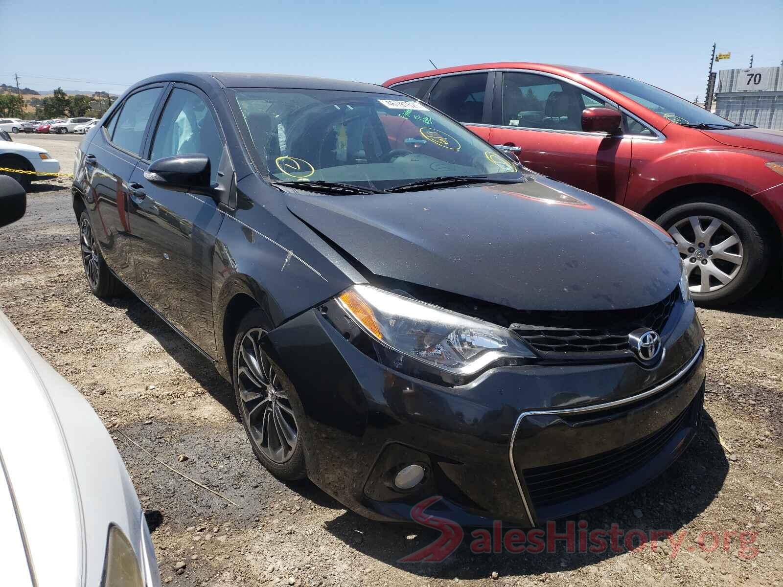 2T1BURHE1GC744787 2016 TOYOTA COROLLA