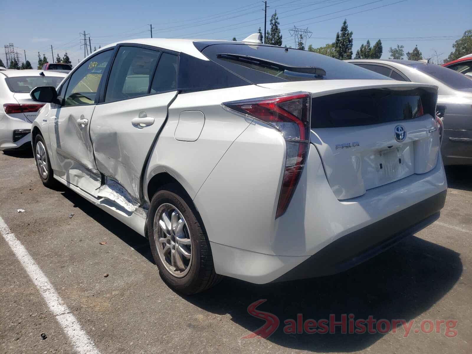 JTDKBRFU9G3521986 2016 TOYOTA PRIUS