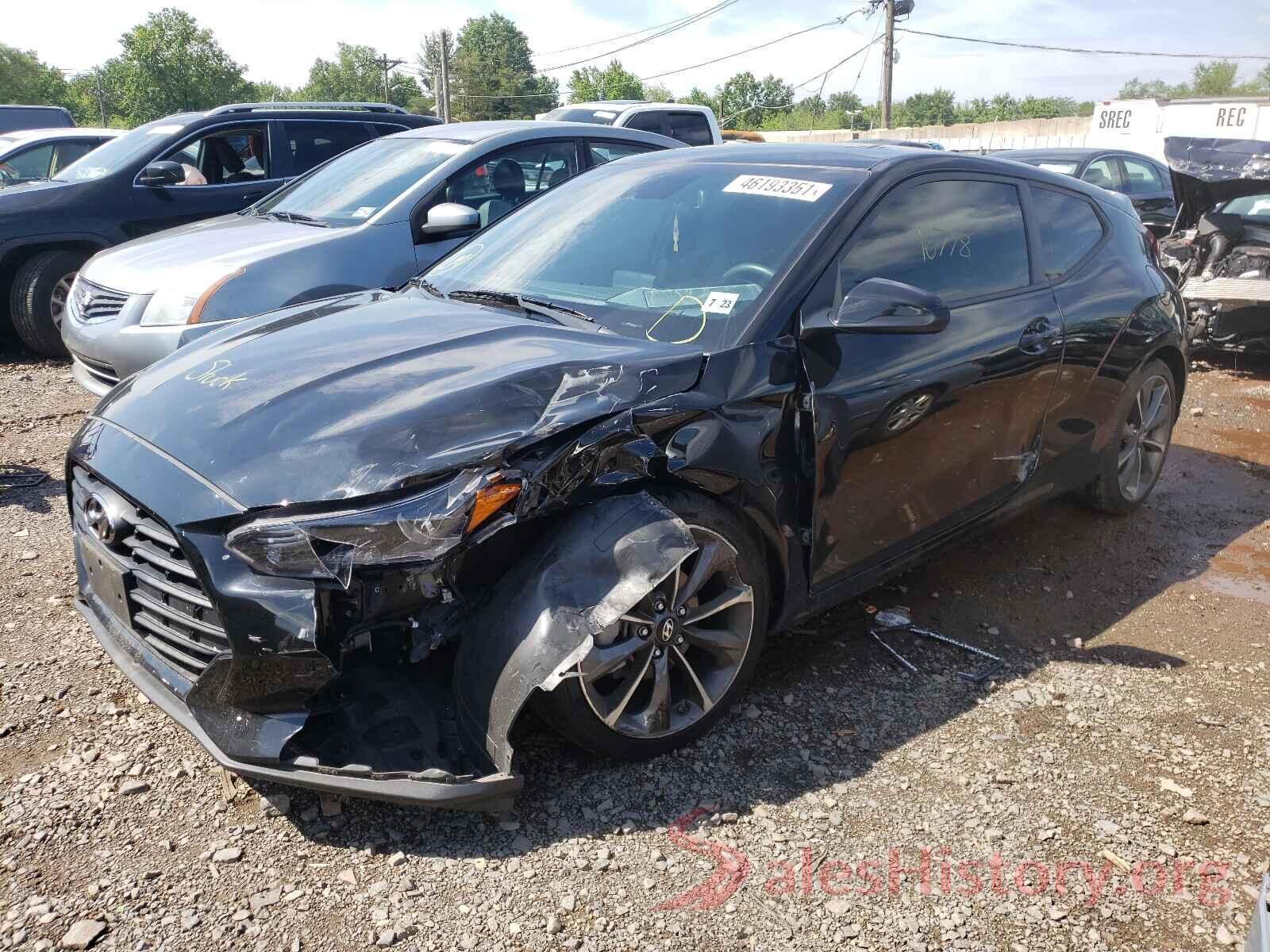 KMHTG6AF2KU003262 2019 HYUNDAI VELOSTER