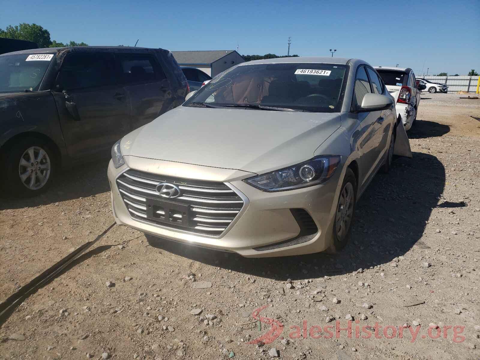 5NPD74LF1HH175070 2017 HYUNDAI ELANTRA