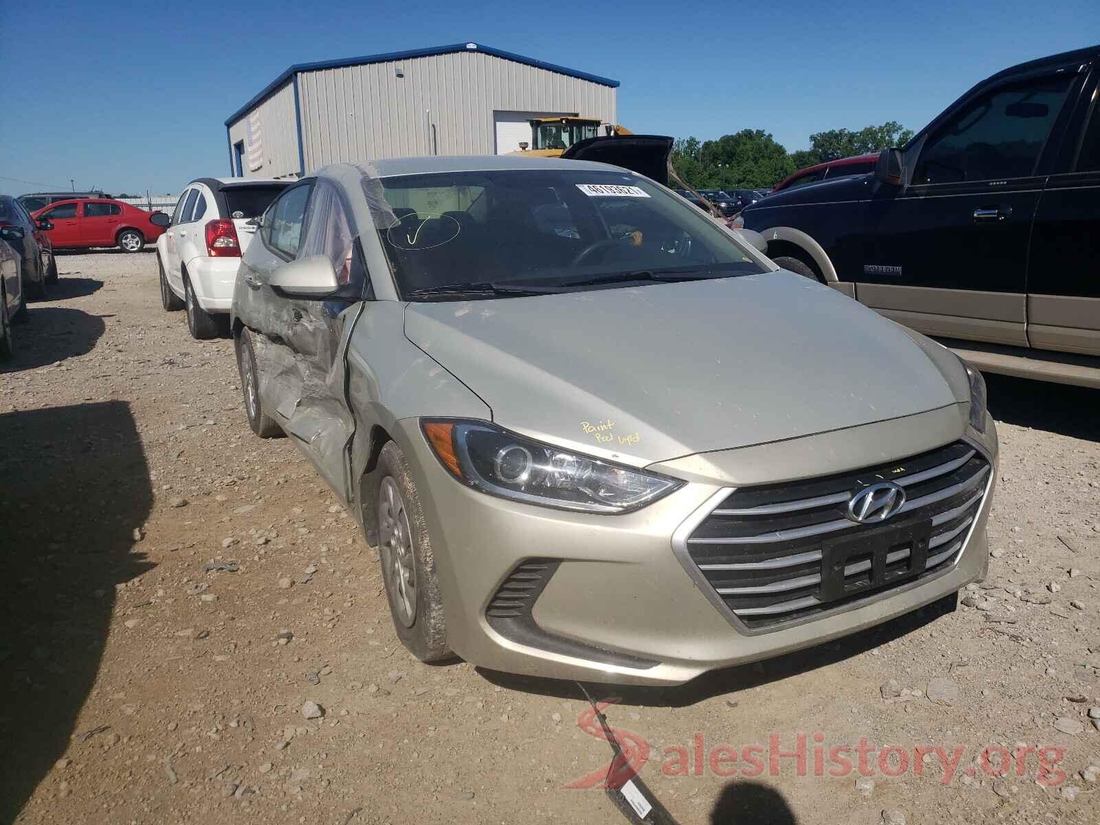 5NPD74LF1HH175070 2017 HYUNDAI ELANTRA