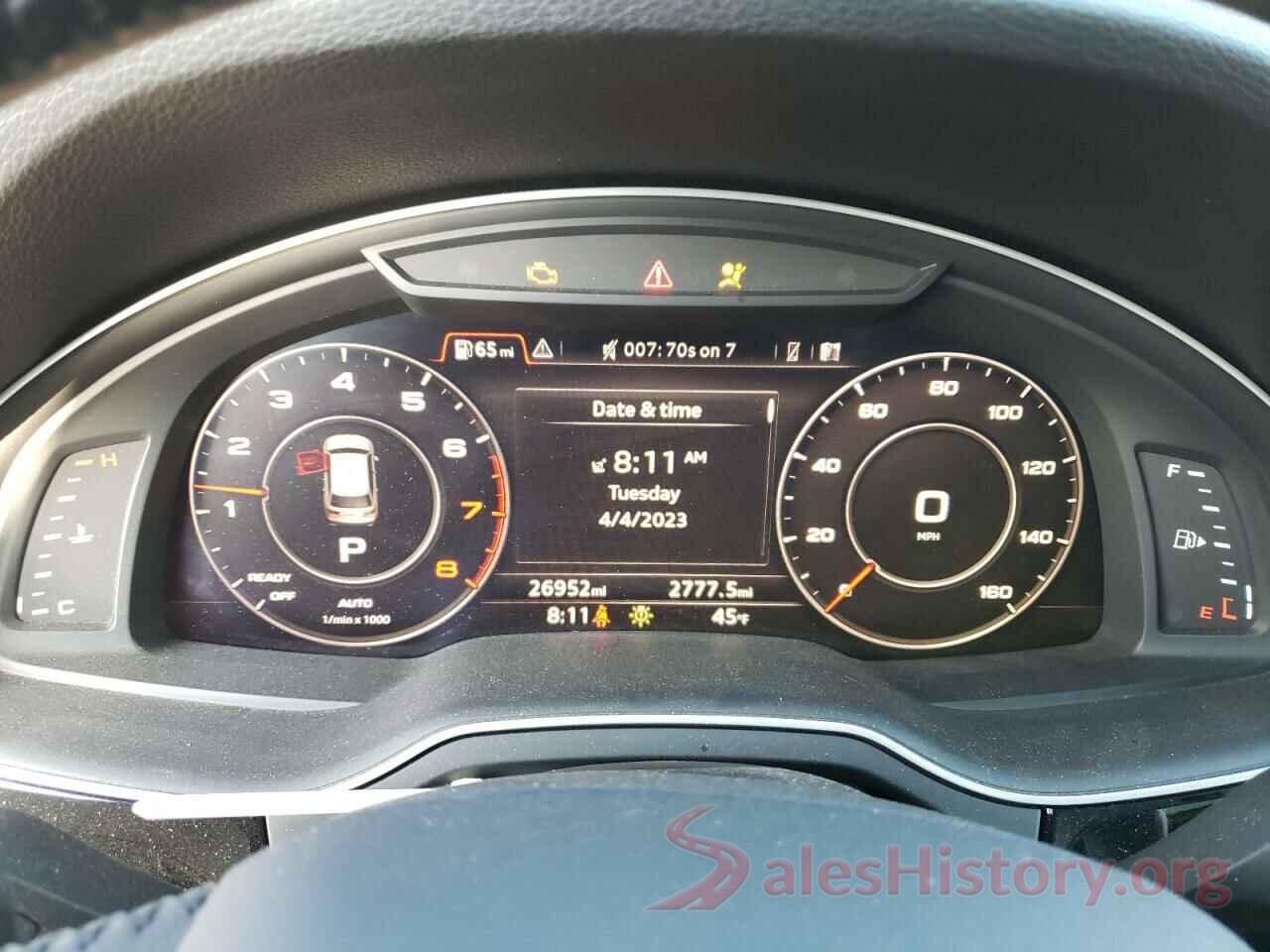 WA1AAAF74KD047078 2019 AUDI Q7