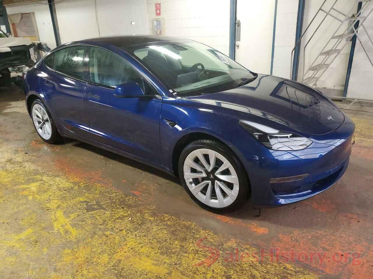 5YJ3E1EA0NF369844 2022 TESLA MODEL 3