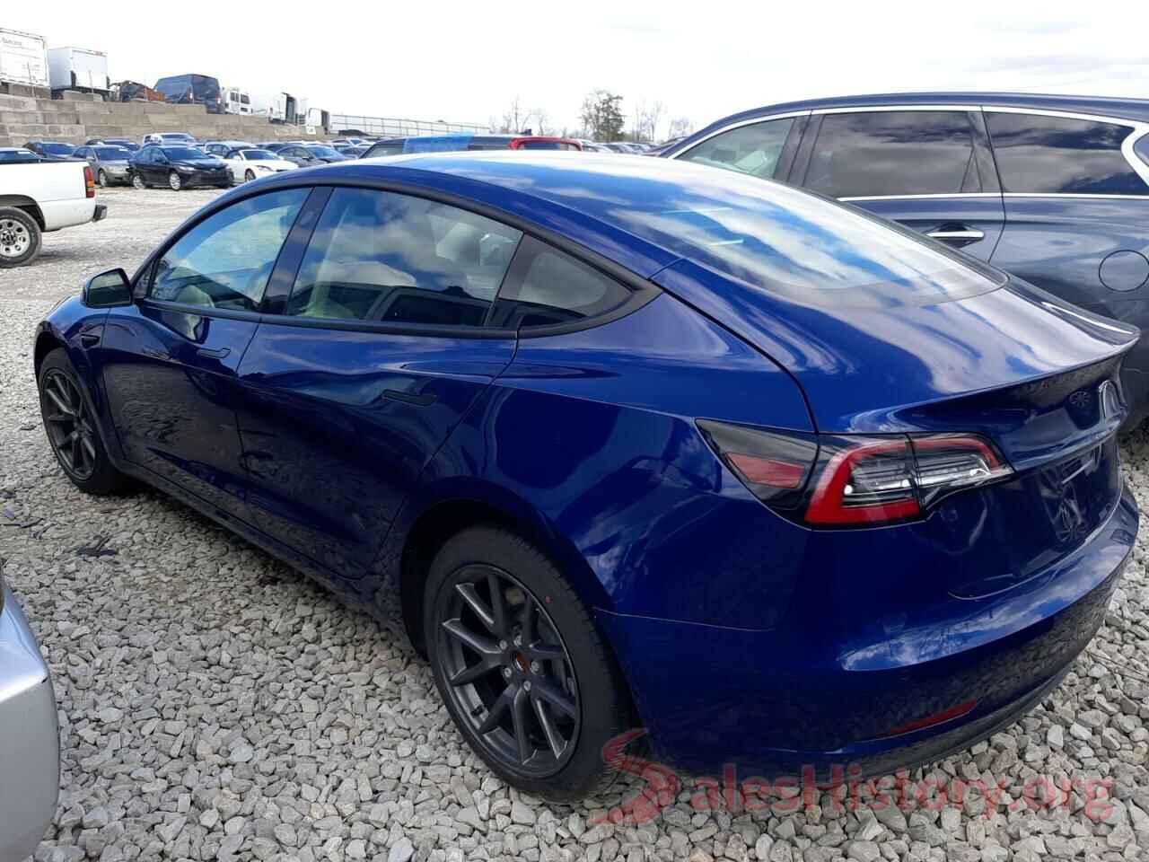 5YJ3E1EA4NF372536 2022 TESLA MODEL 3