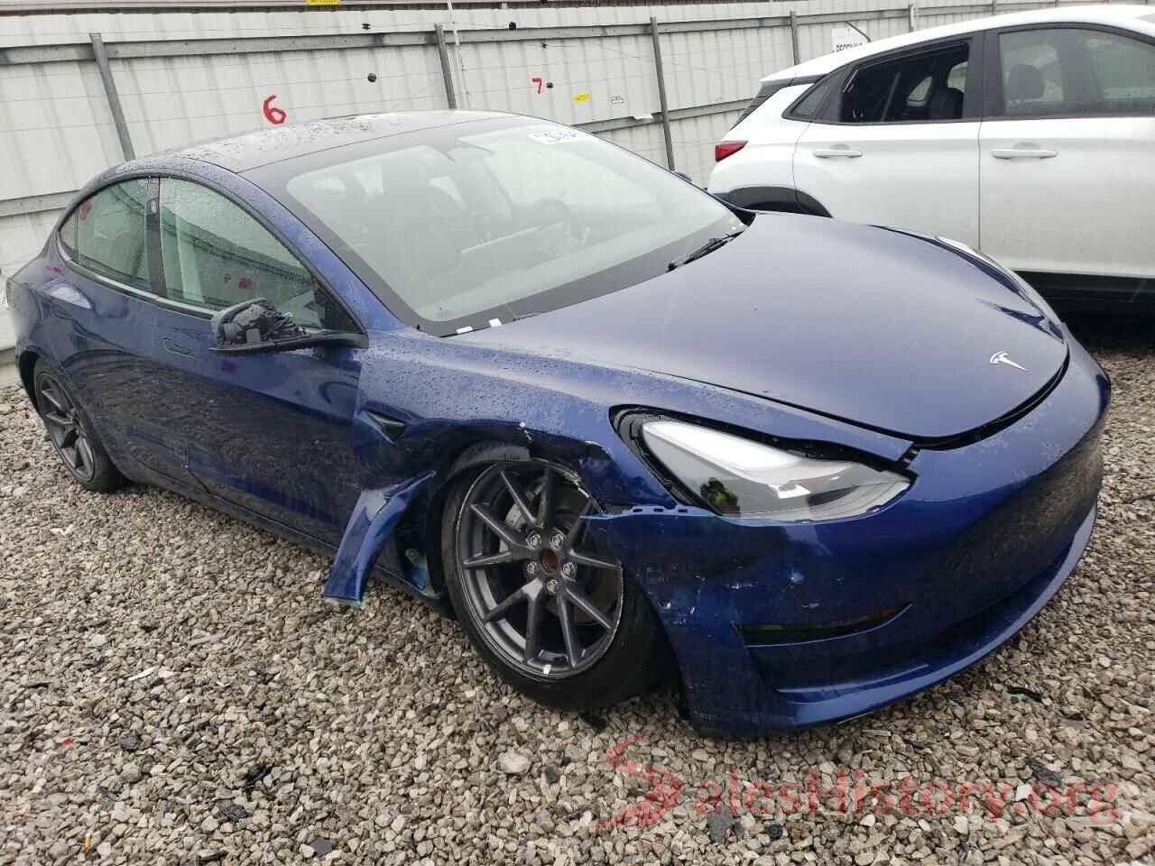 5YJ3E1EA4NF372536 2022 TESLA MODEL 3