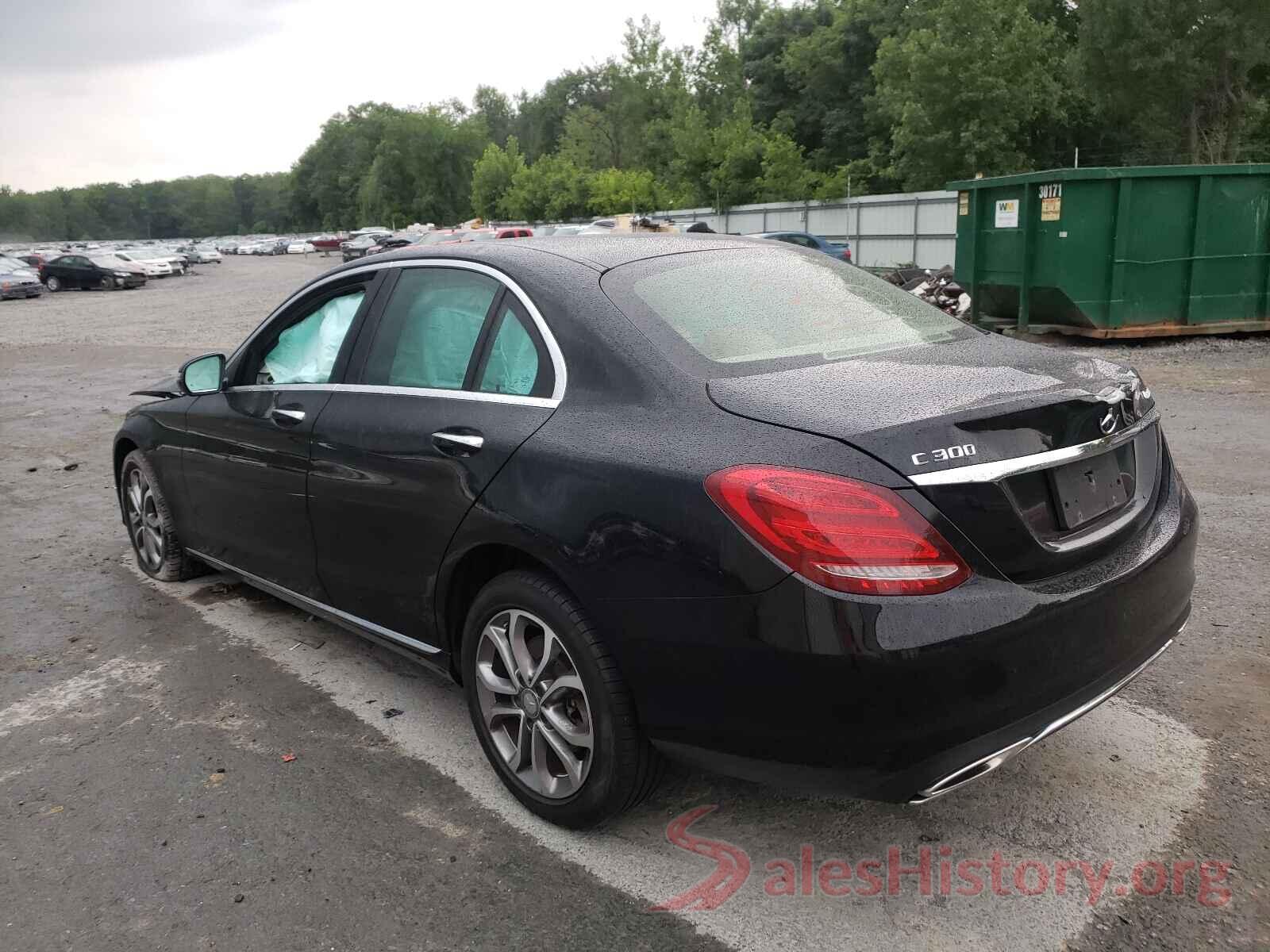 55SWF4KB6GU118868 2016 MERCEDES-BENZ C CLASS