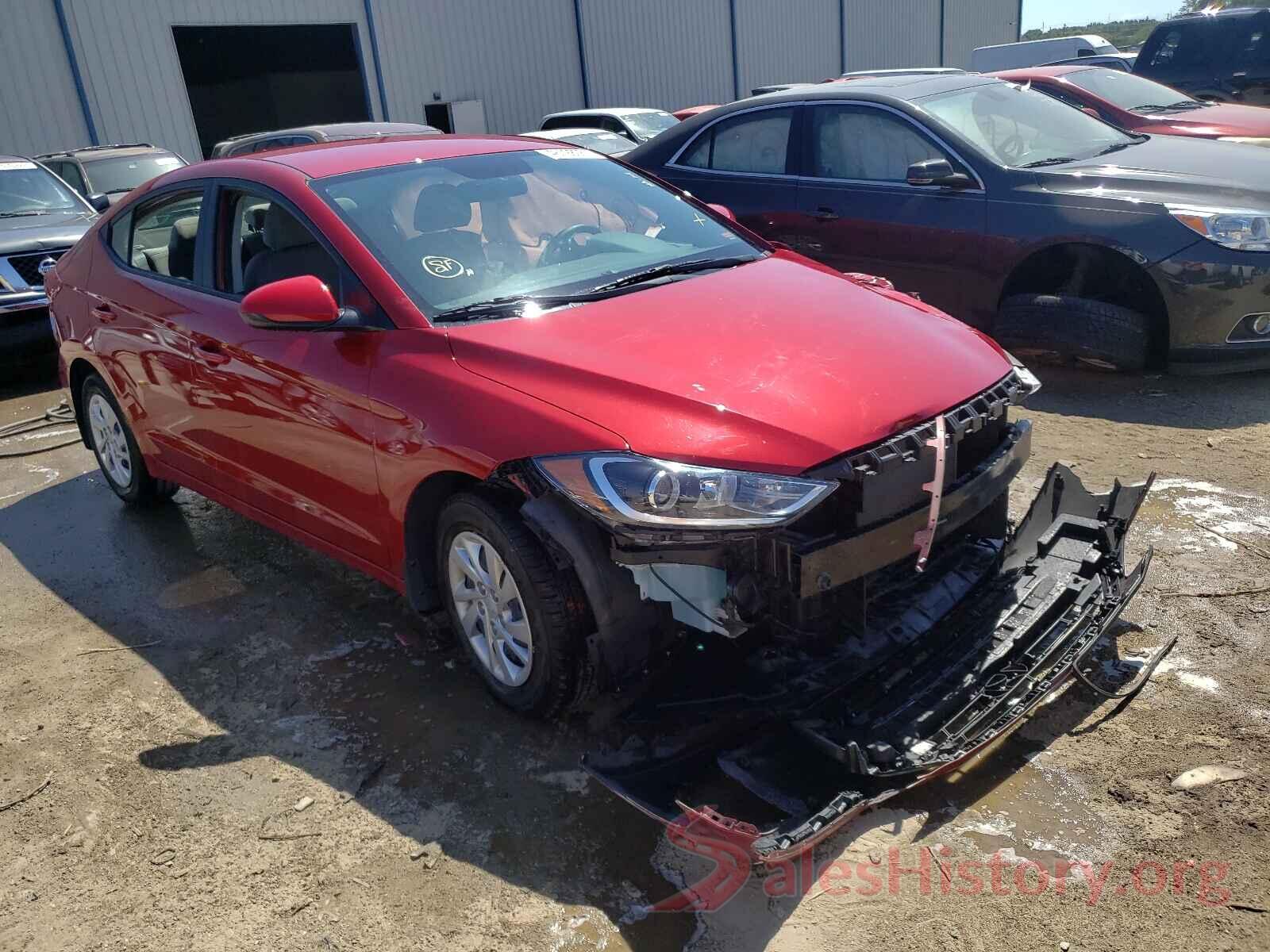 KMHD74LF1HU358471 2017 HYUNDAI ELANTRA