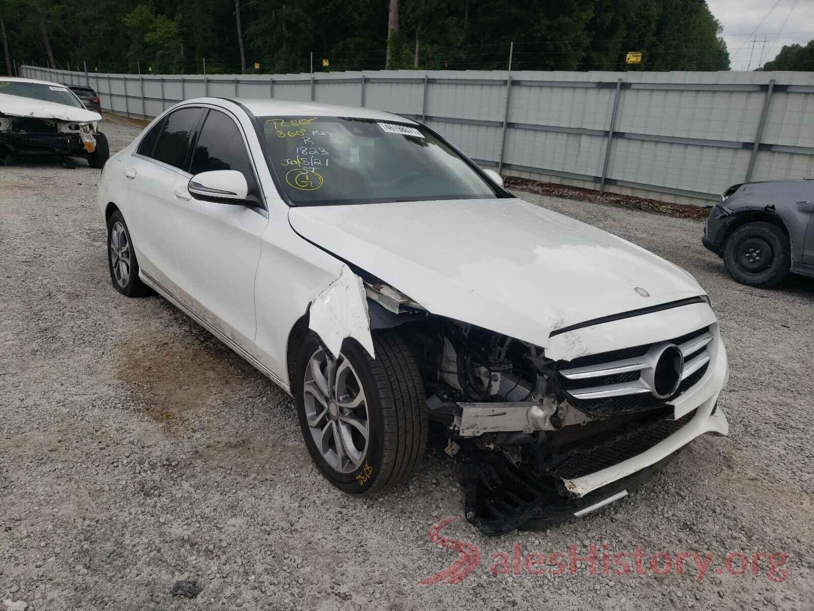 55SWF4JB0GU151186 2016 MERCEDES-BENZ C CLASS