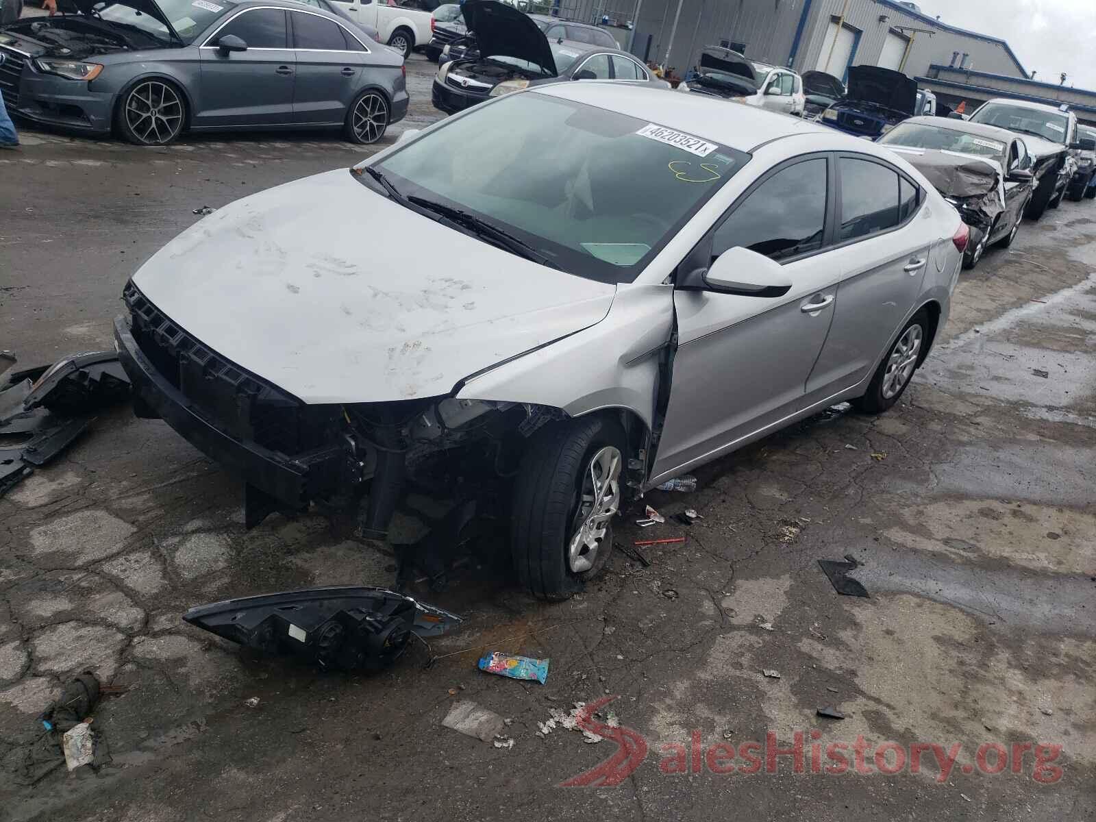 5NPD74LF0JH277384 2018 HYUNDAI ELANTRA