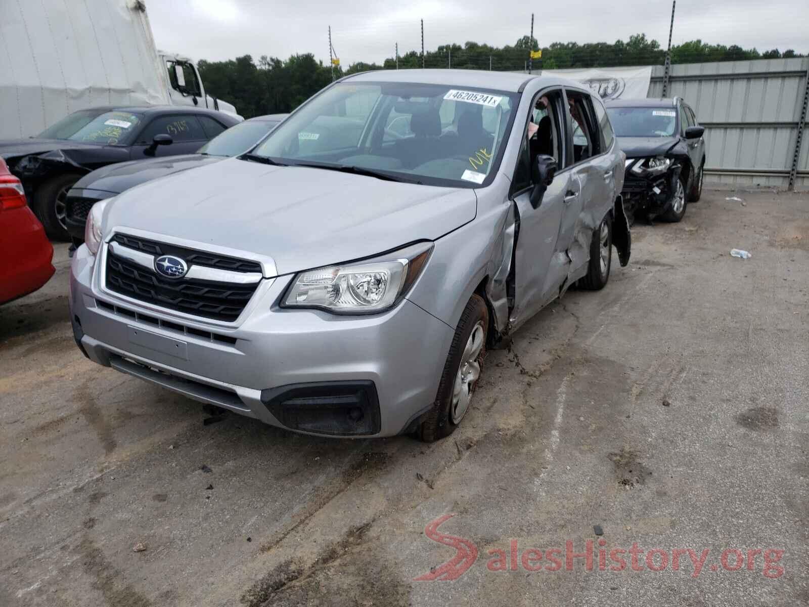 JF2SJAAC1JH607792 2018 SUBARU FORESTER