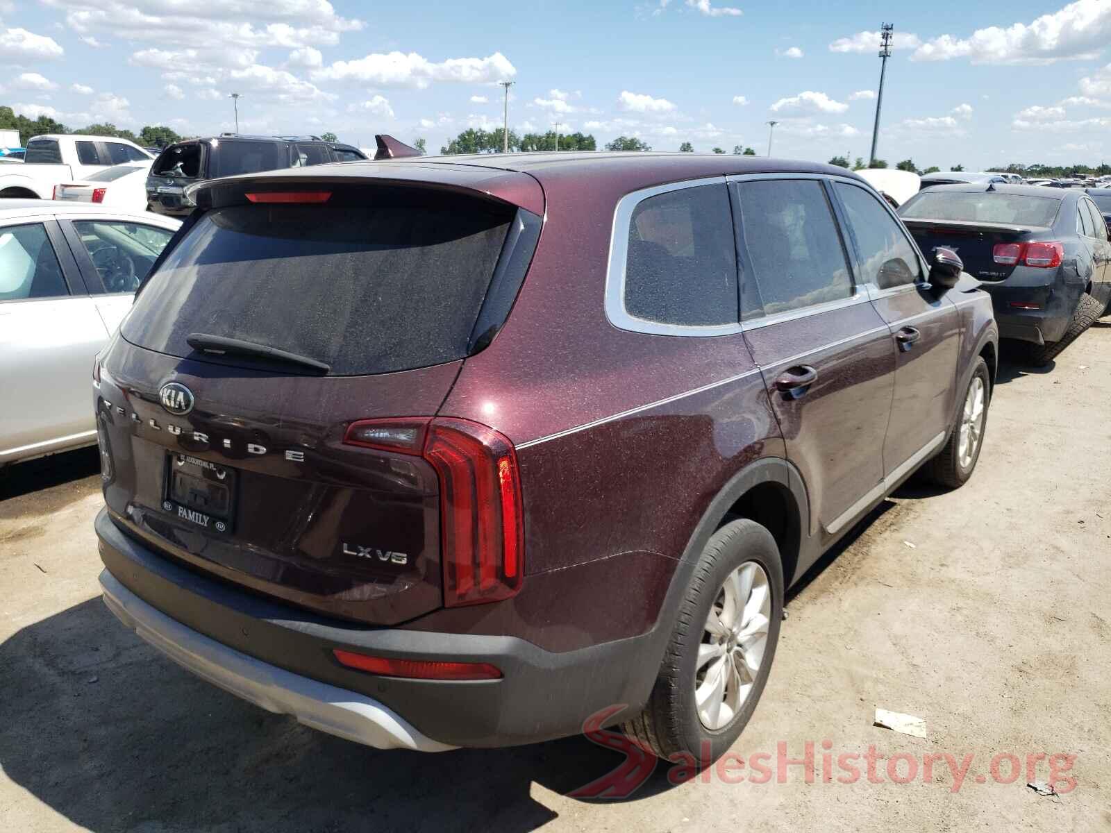 5XYP24HC2LG013104 2020 KIA TELLURIDE