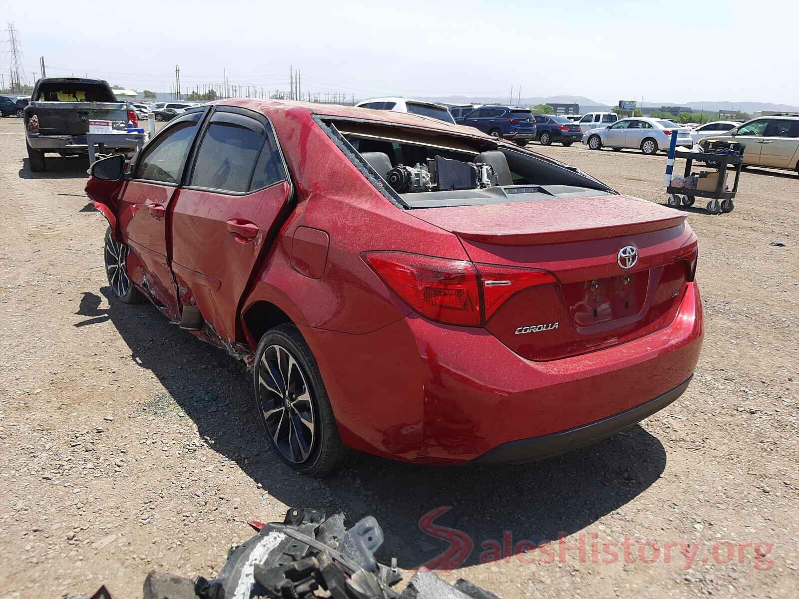 2T1BURHEXHC931625 2017 TOYOTA COROLLA