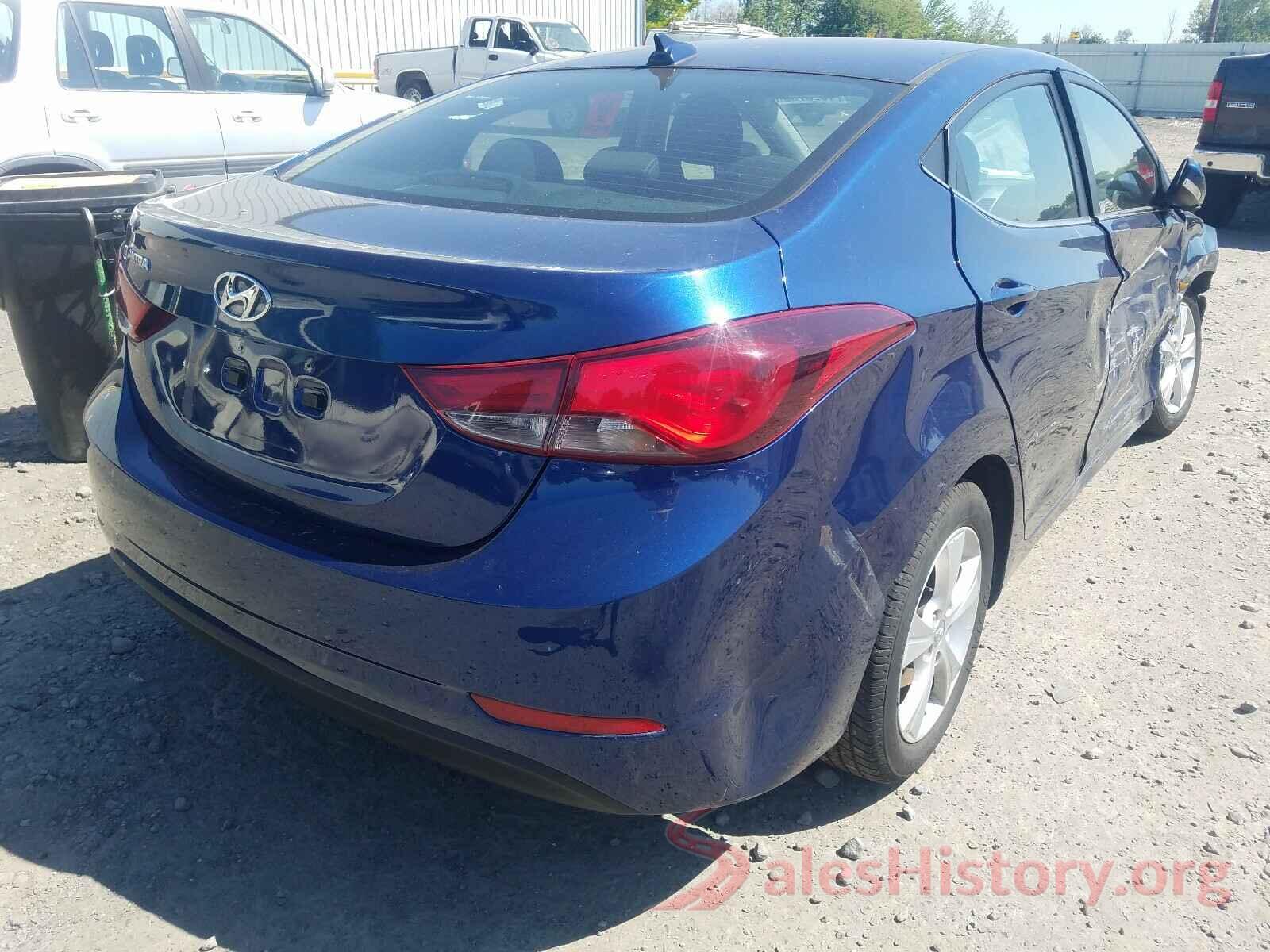 5NPDH4AE5GH687887 2016 HYUNDAI ELANTRA