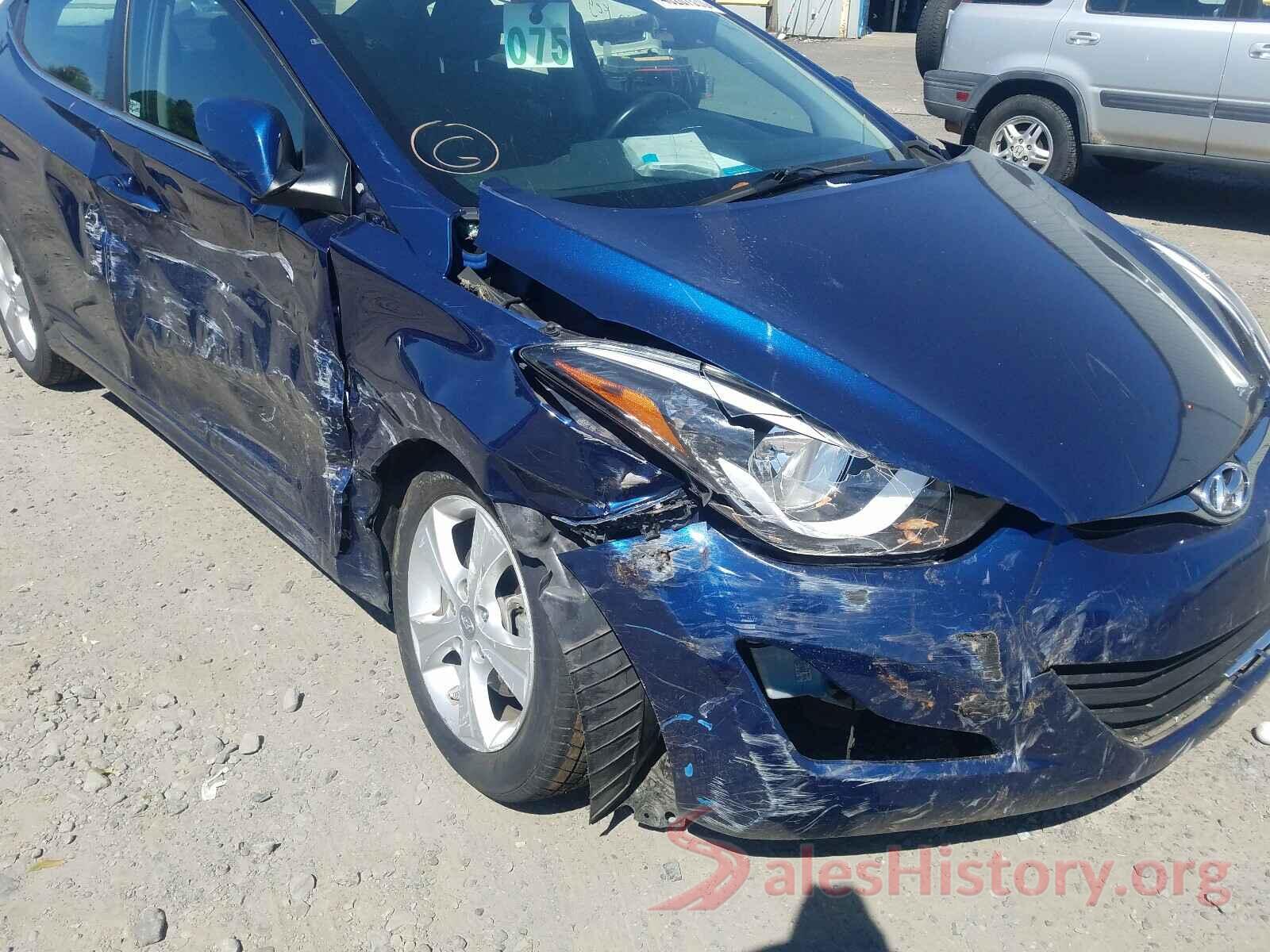 5NPDH4AE5GH687887 2016 HYUNDAI ELANTRA