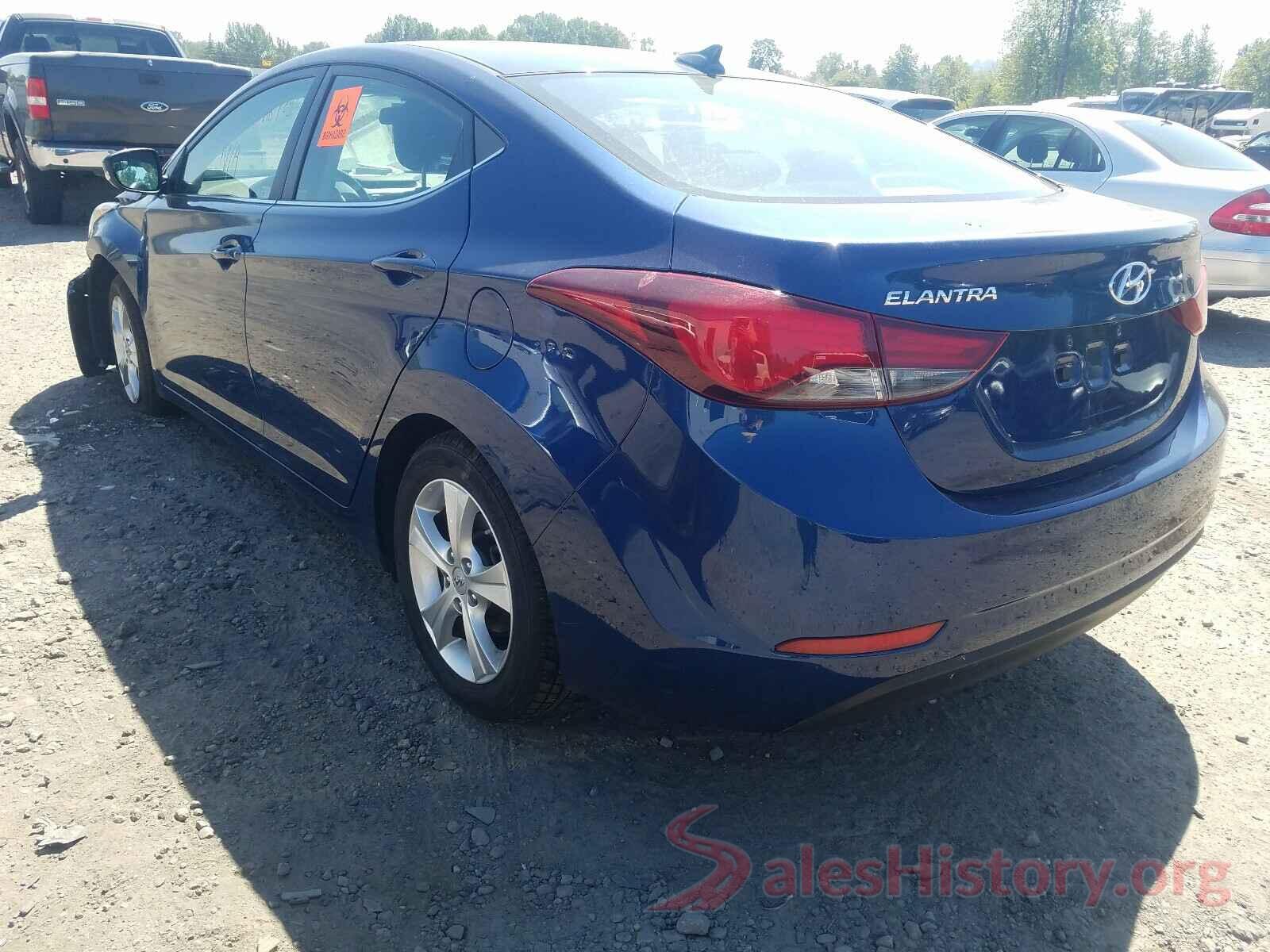 5NPDH4AE5GH687887 2016 HYUNDAI ELANTRA