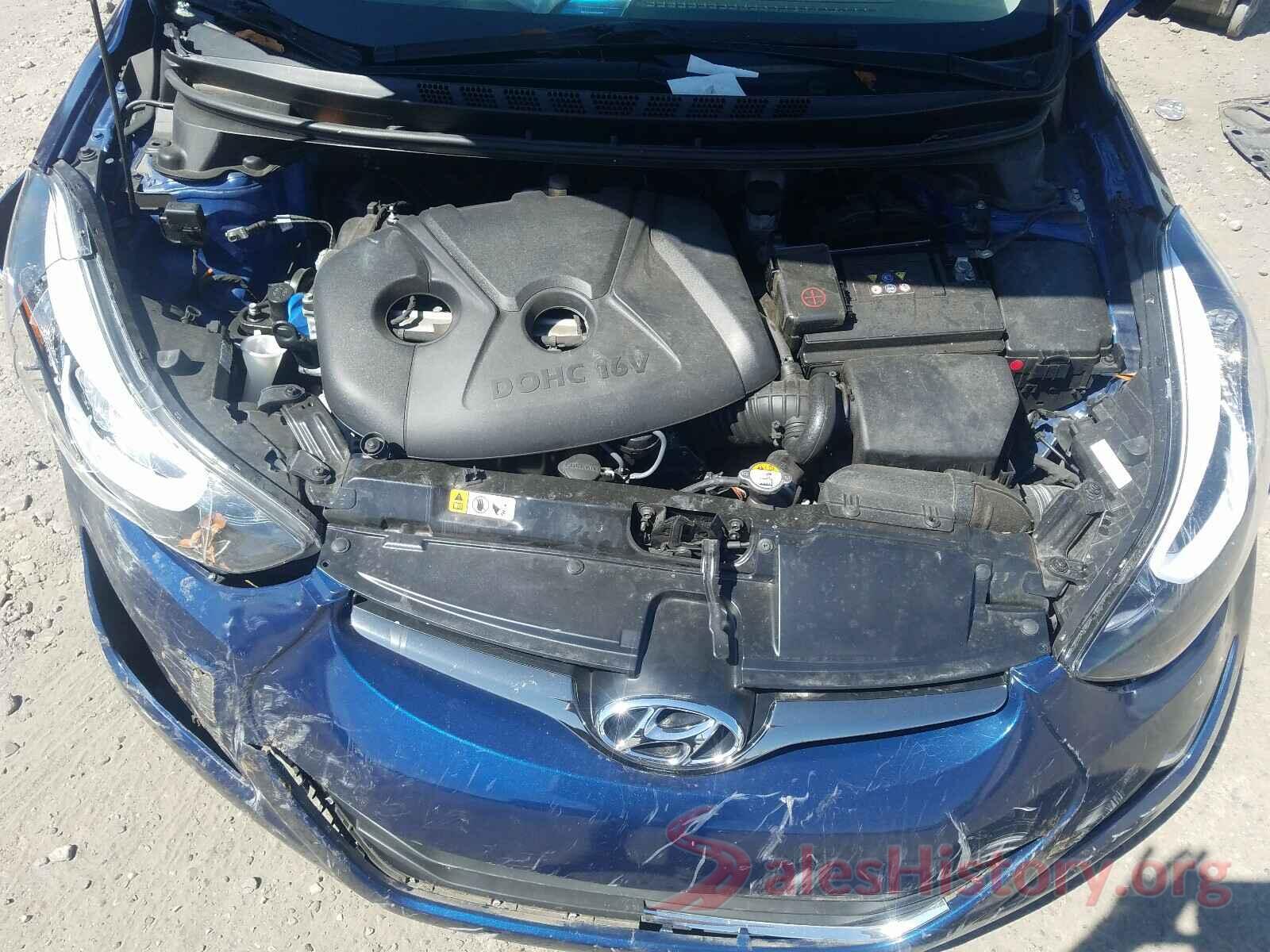 5NPDH4AE5GH687887 2016 HYUNDAI ELANTRA