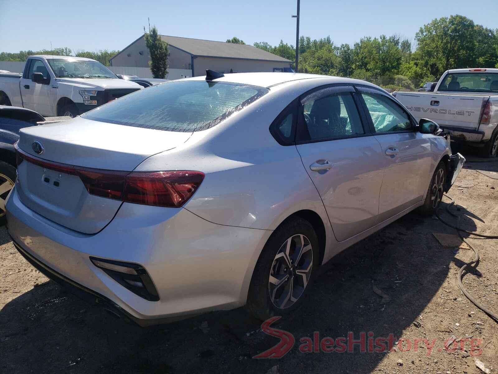 3KPF24AD7LE195541 2020 KIA FORTE