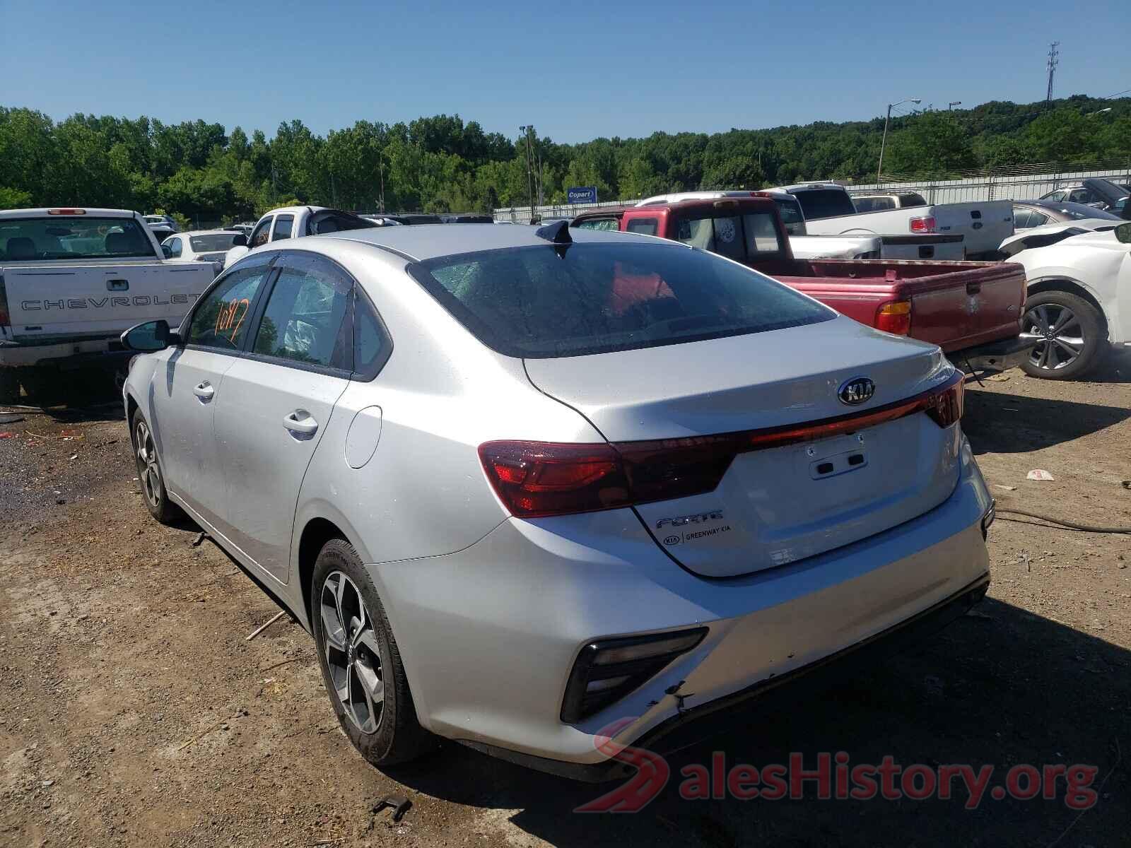 3KPF24AD7LE195541 2020 KIA FORTE