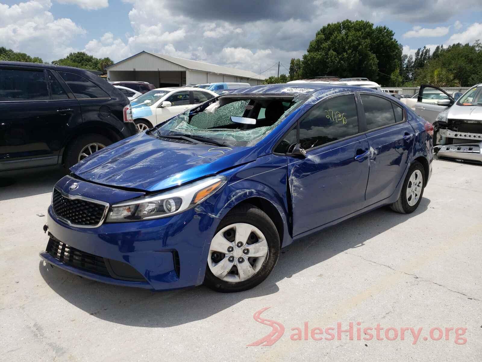 3KPFK4A77JE257012 2018 KIA FORTE