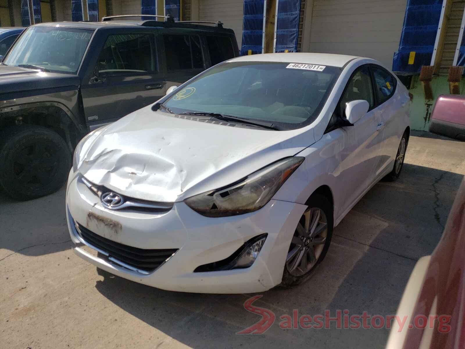 5NPDH4AE2GH688740 2016 HYUNDAI ELANTRA