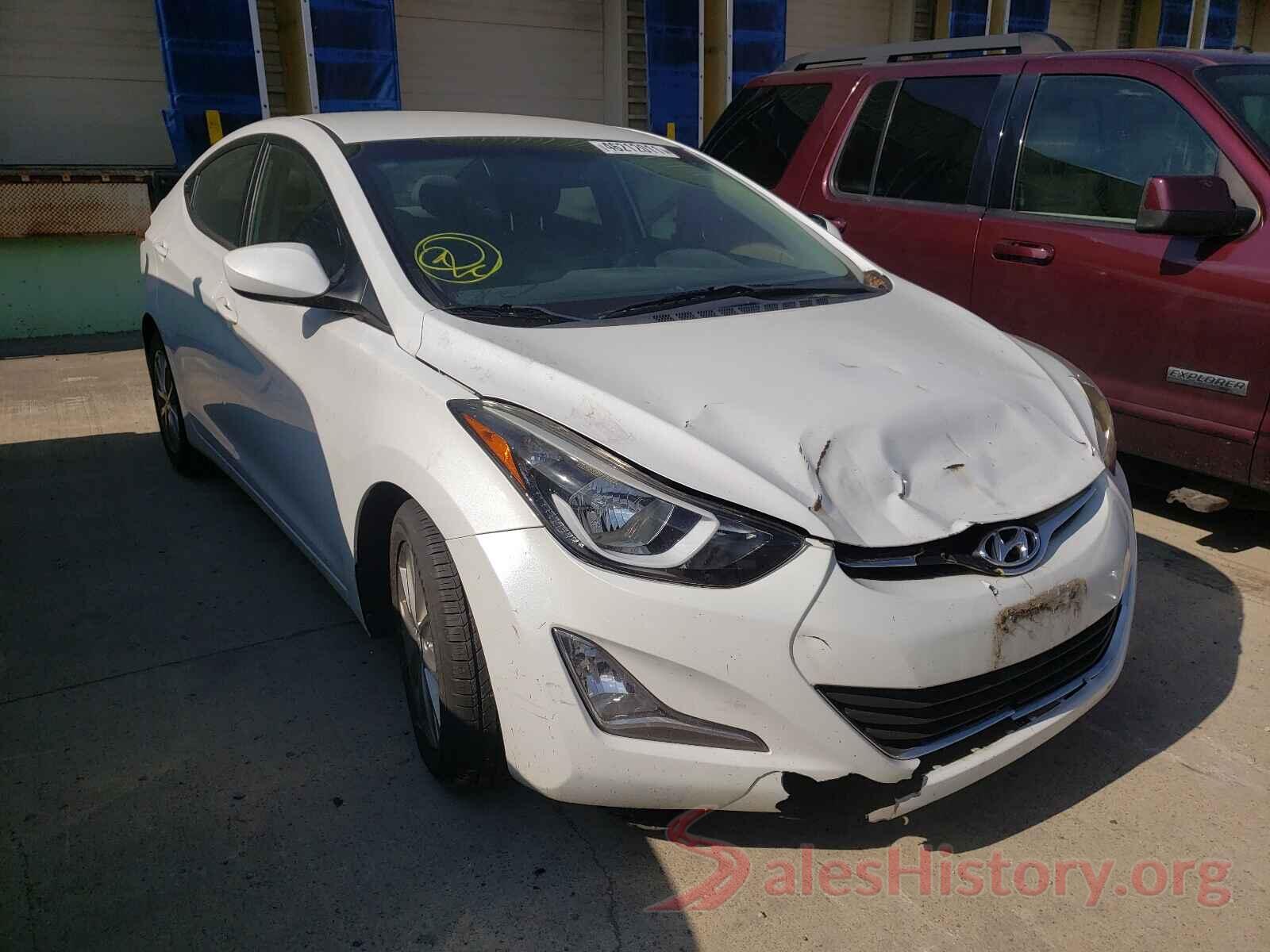 5NPDH4AE2GH688740 2016 HYUNDAI ELANTRA