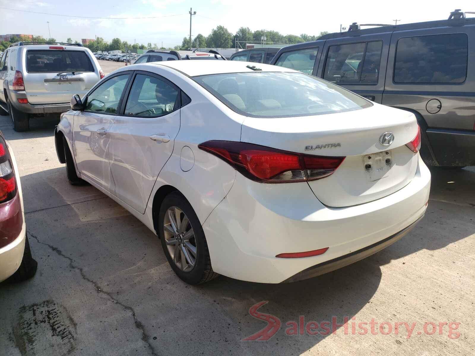 5NPDH4AE2GH688740 2016 HYUNDAI ELANTRA