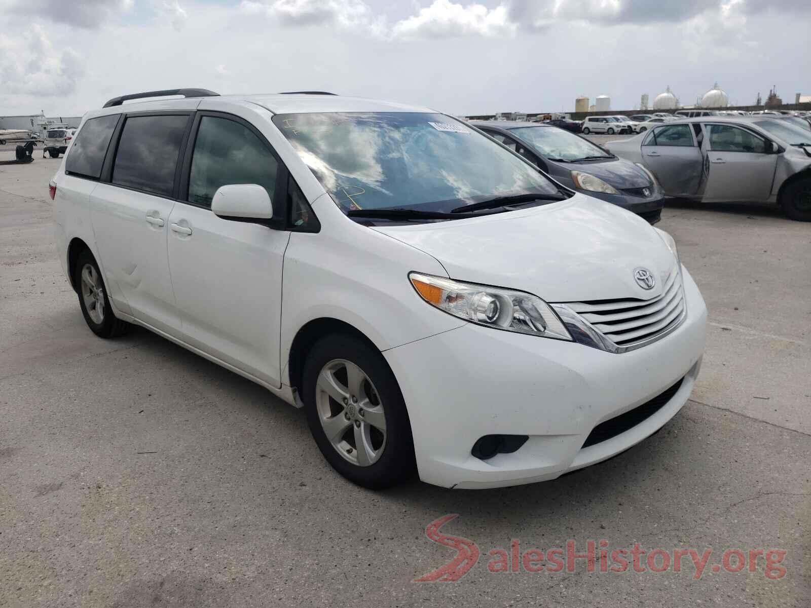 5TDKZ3DC5HS799335 2017 TOYOTA SIENNA