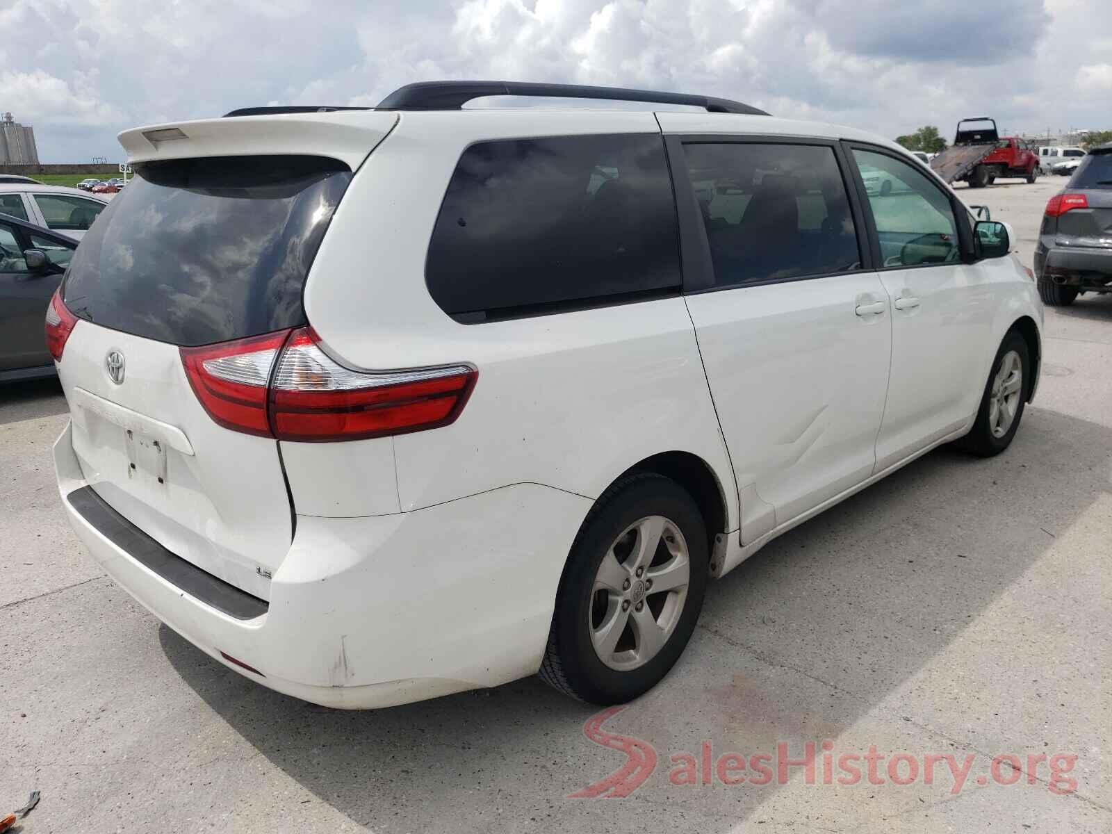 5TDKZ3DC5HS799335 2017 TOYOTA SIENNA