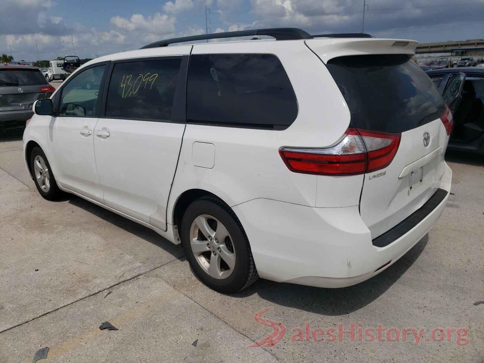 5TDKZ3DC5HS799335 2017 TOYOTA SIENNA