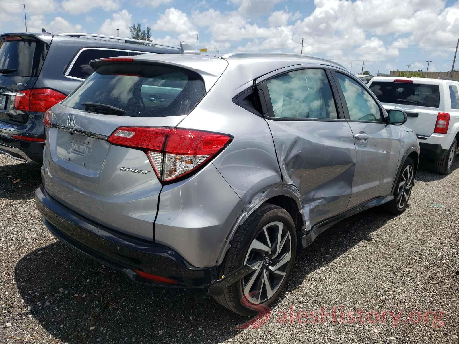 3CZRU5H19KM729596 2019 HONDA HR-V