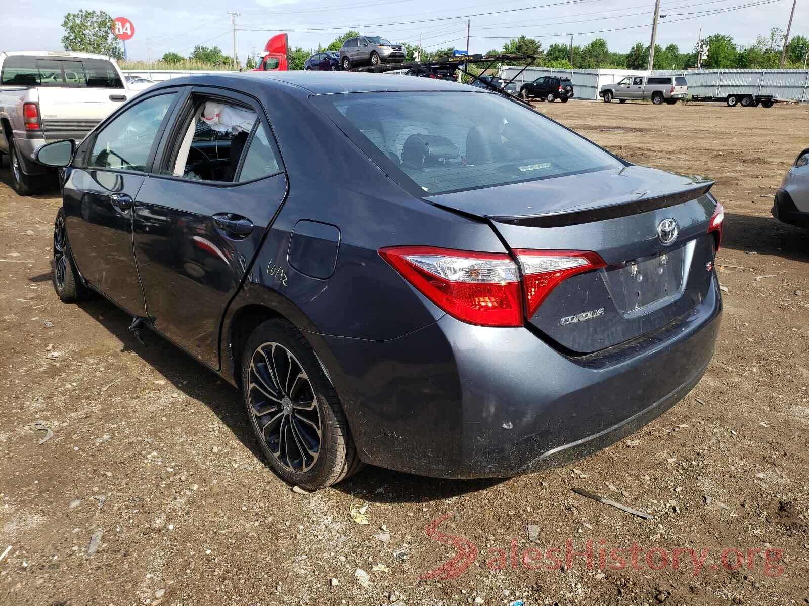 2T1BURHE6GC581442 2016 TOYOTA COROLLA