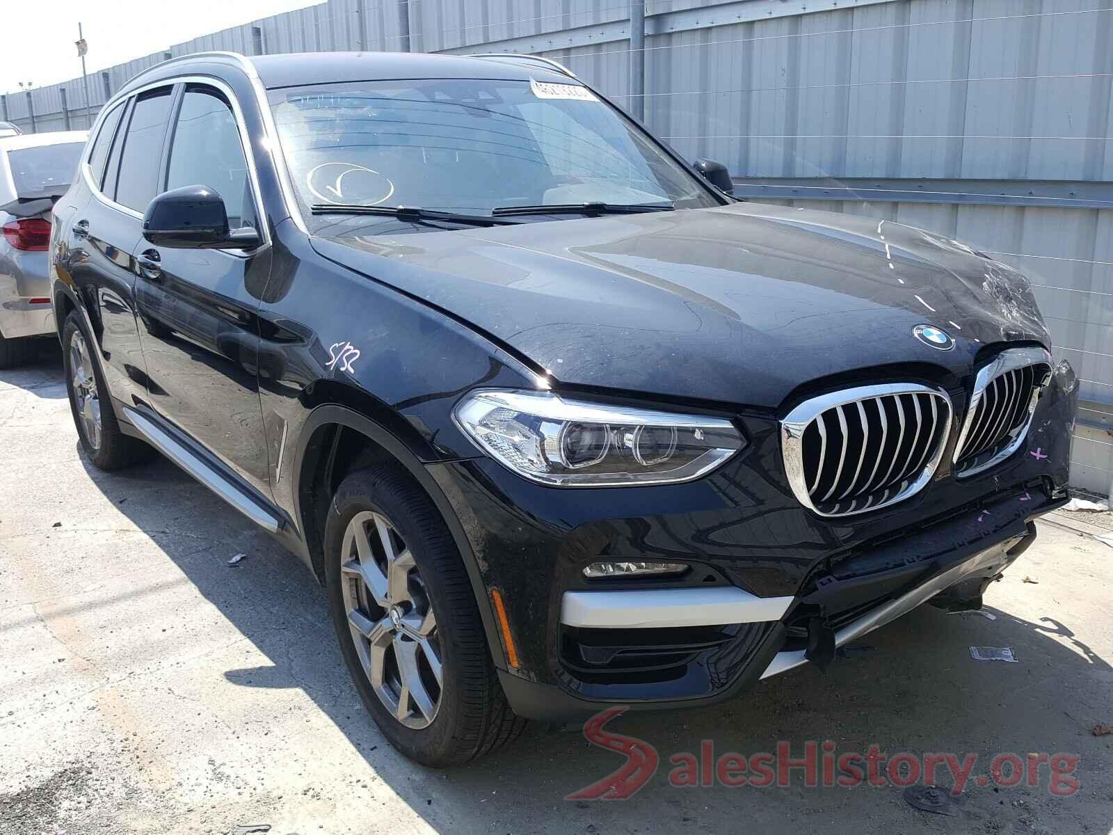 5UXTY3C02L9B34075 2020 BMW X3