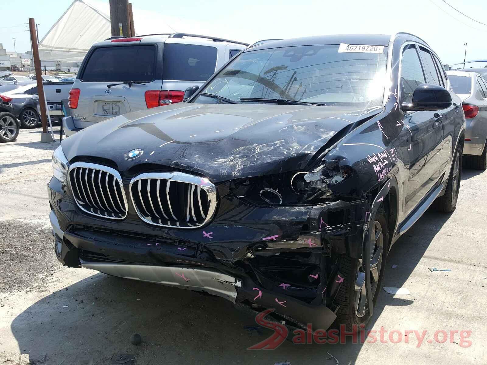 5UXTY3C02L9B34075 2020 BMW X3