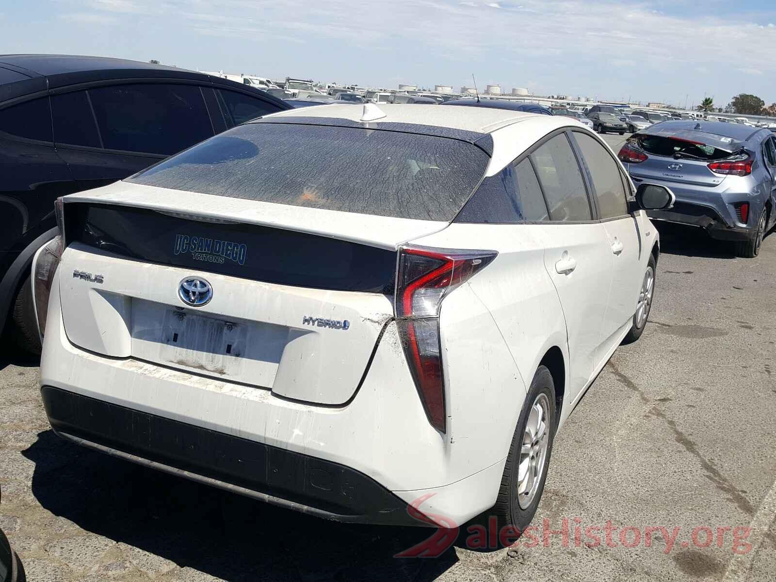 JTDKBRFU0H3056449 2017 TOYOTA PRIUS