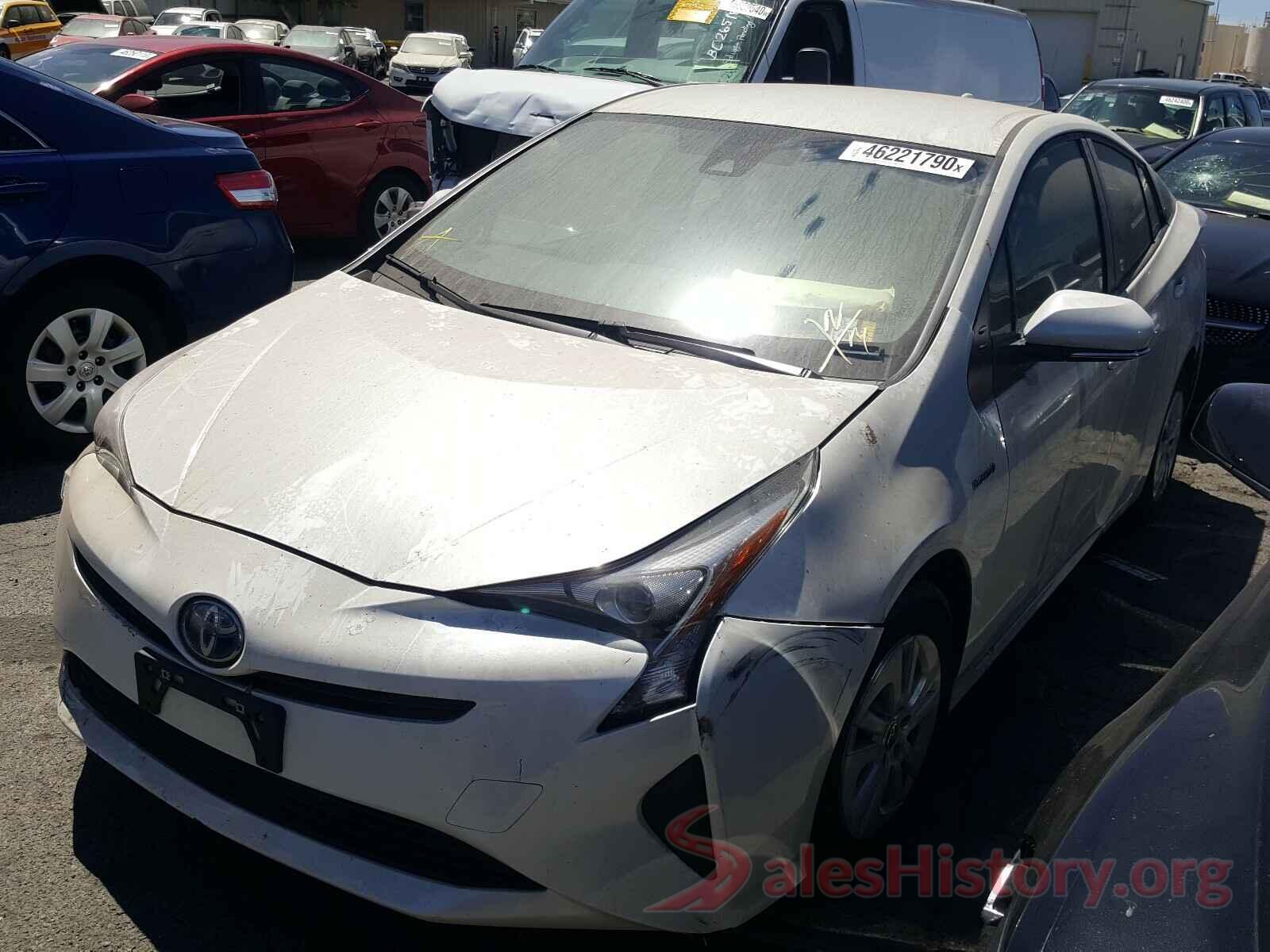 JTDKBRFU0H3056449 2017 TOYOTA PRIUS