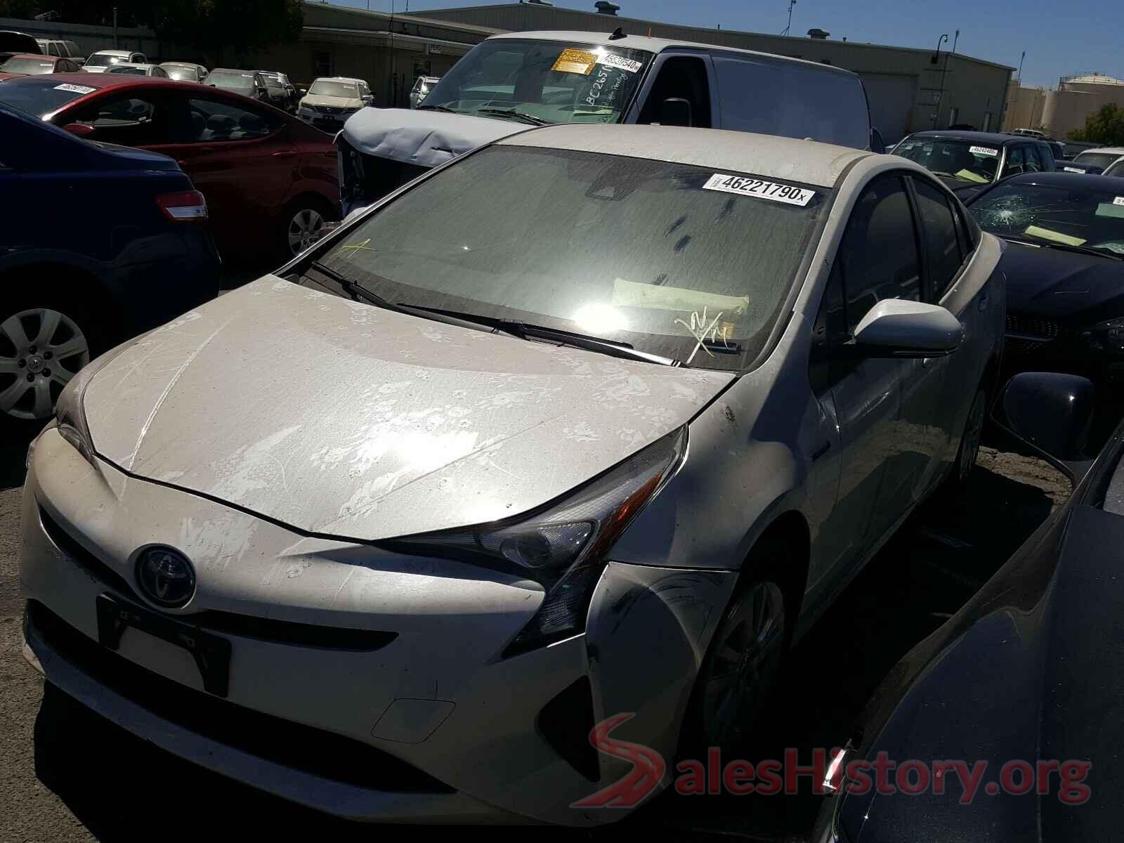 JTDKBRFU0H3056449 2017 TOYOTA PRIUS