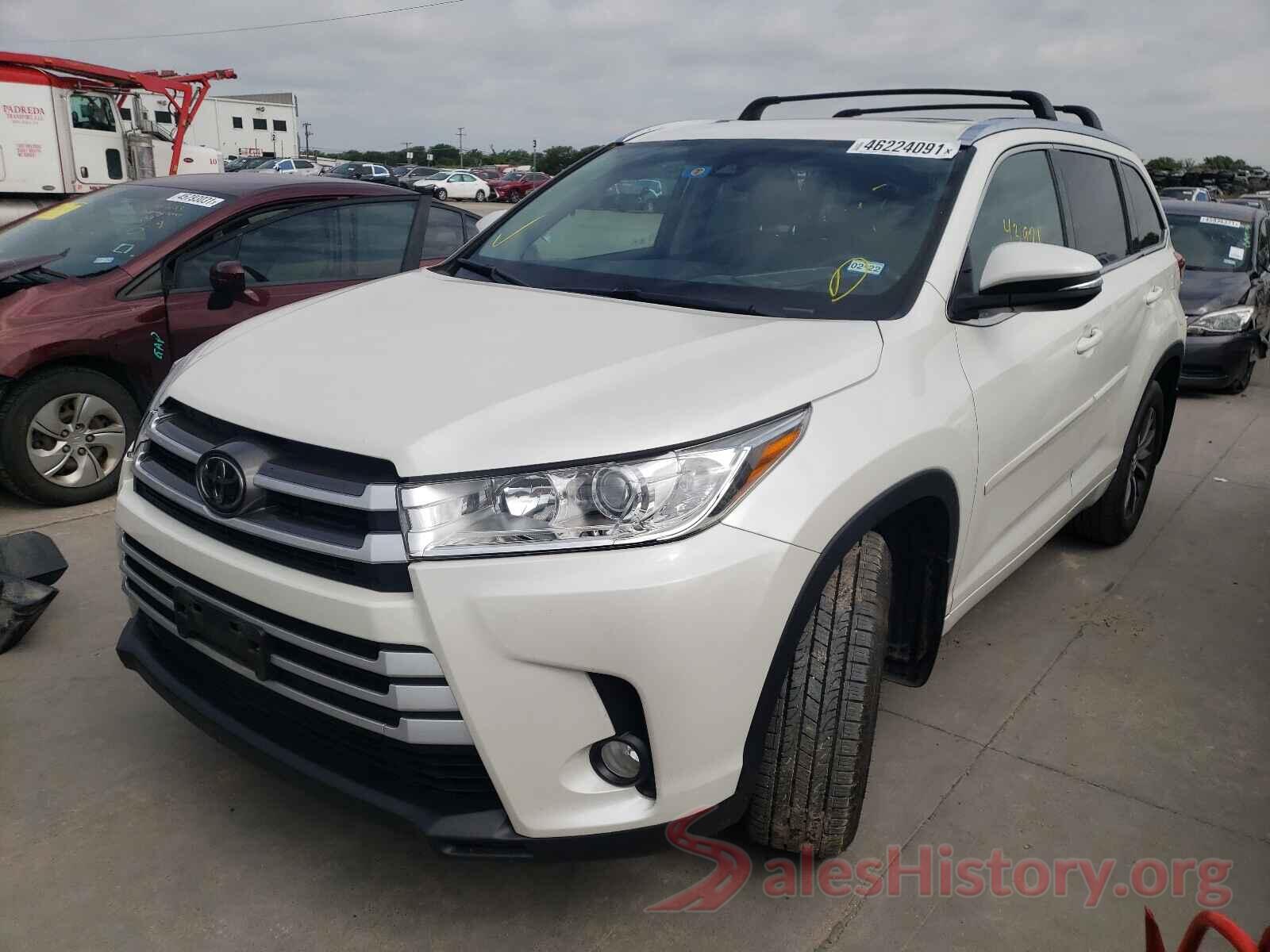 5TDKZRFH1JS545008 2018 TOYOTA HIGHLANDER