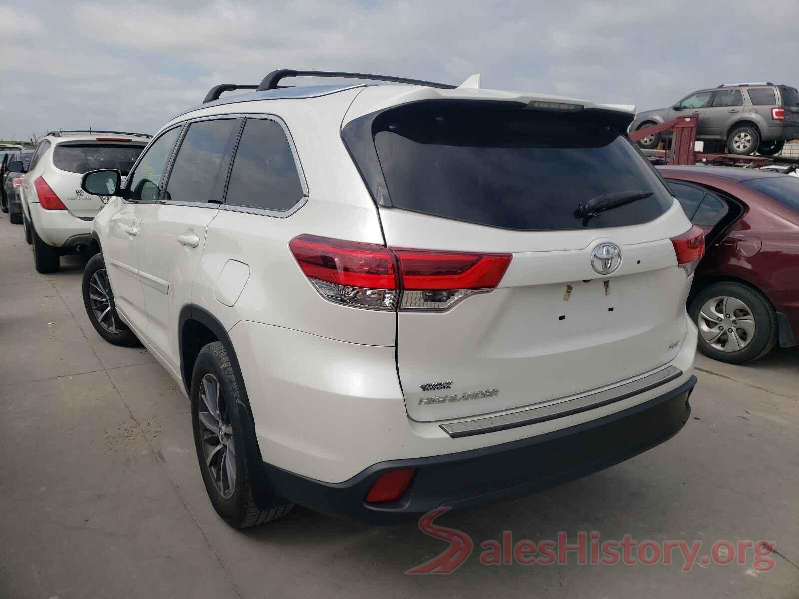 5TDKZRFH1JS545008 2018 TOYOTA HIGHLANDER