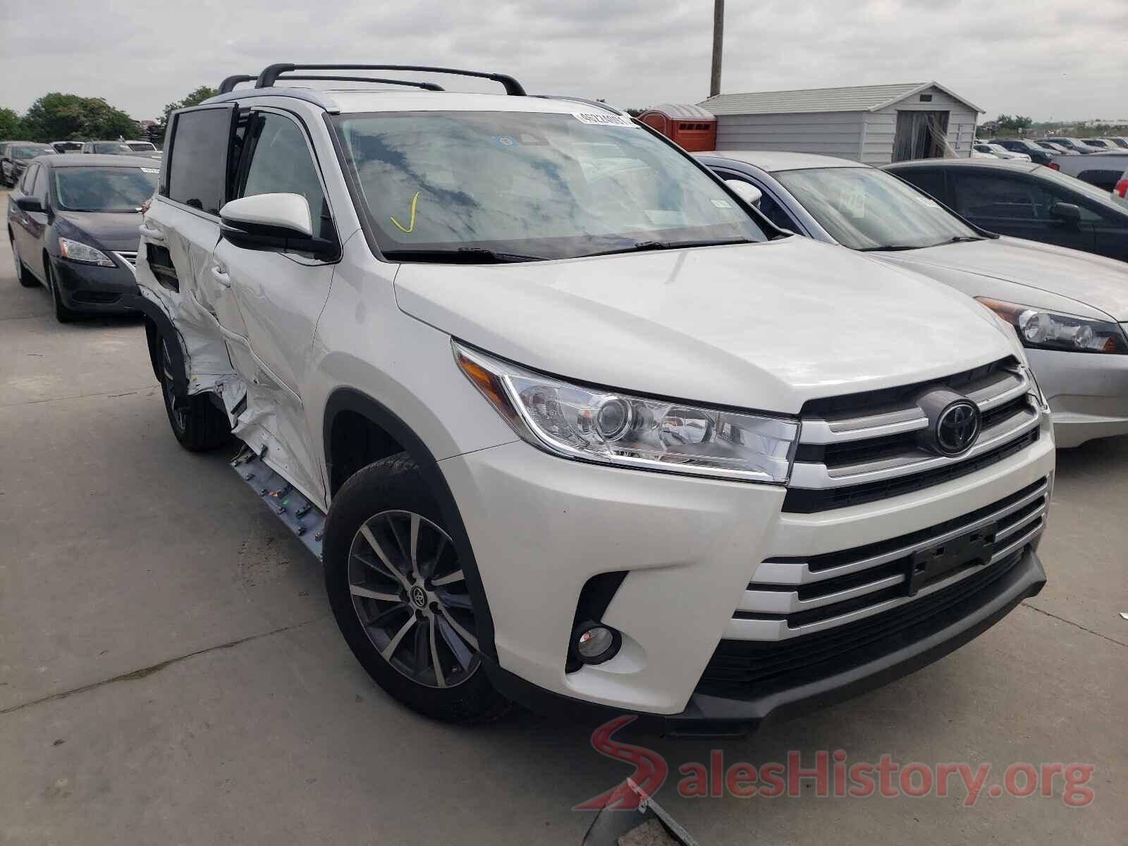 5TDKZRFH1JS545008 2018 TOYOTA HIGHLANDER