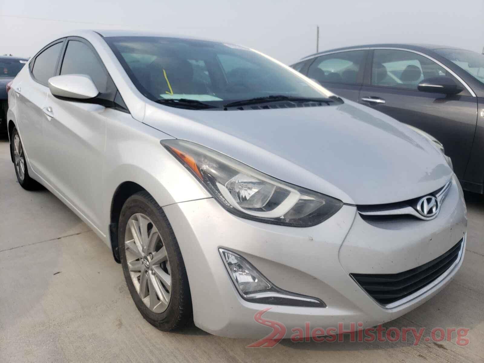 5NPDH4AE0GH657356 2016 HYUNDAI ELANTRA