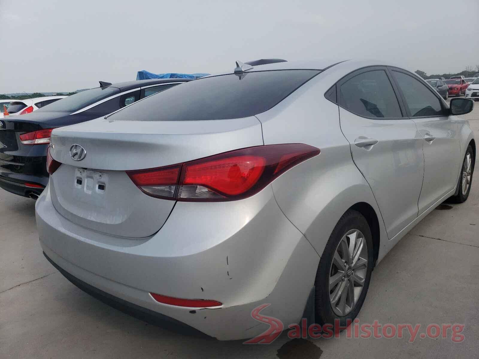 5NPDH4AE0GH657356 2016 HYUNDAI ELANTRA