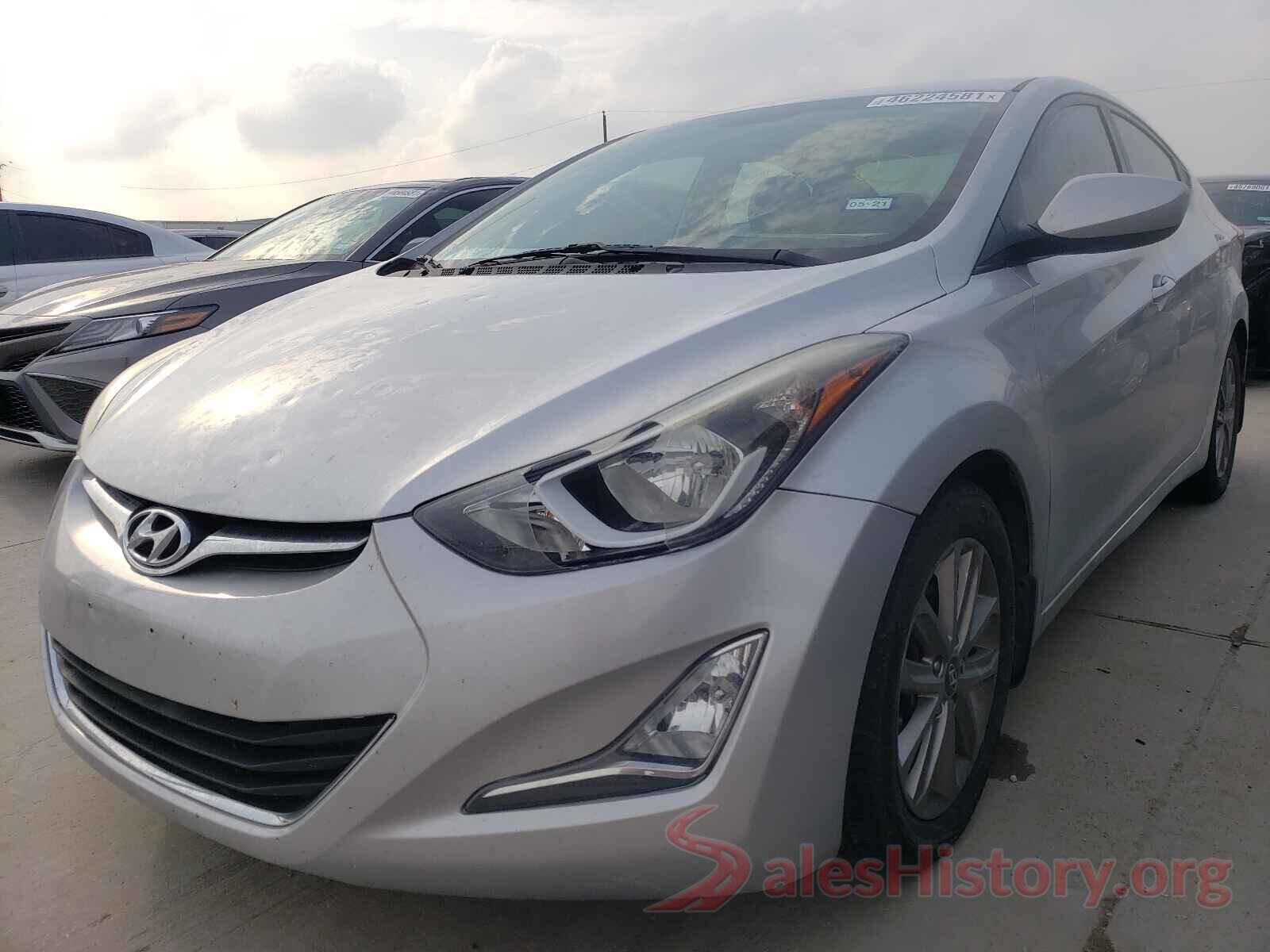 5NPDH4AE0GH657356 2016 HYUNDAI ELANTRA