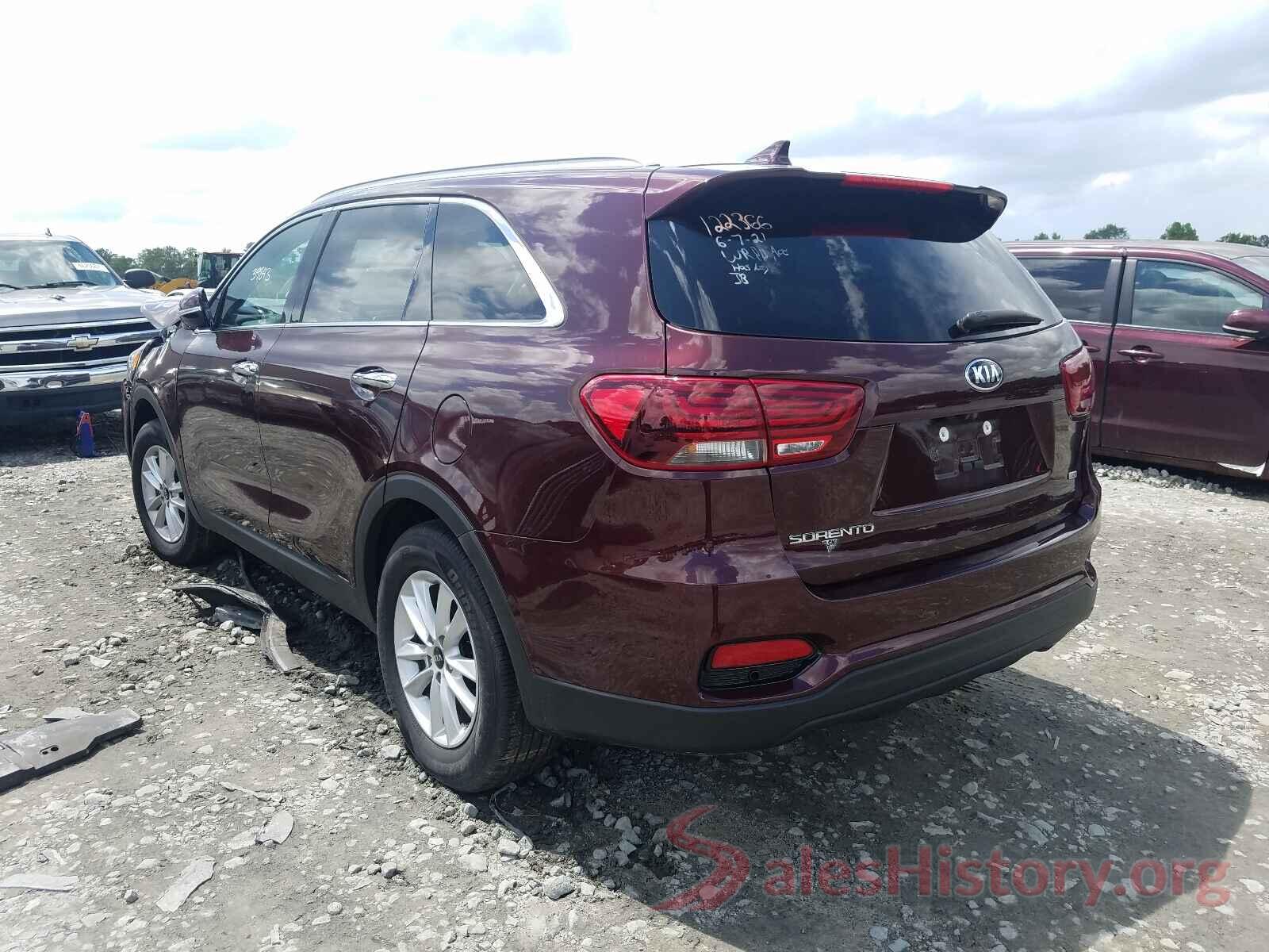 5XYPG4A30KG436872 2019 KIA SORENTO