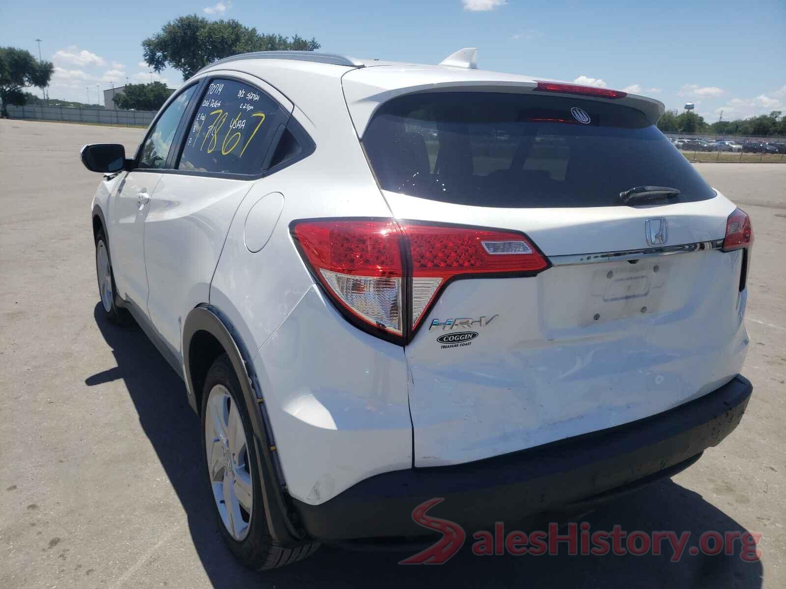 3CZRU5H7XKM713850 2019 HONDA HR-V