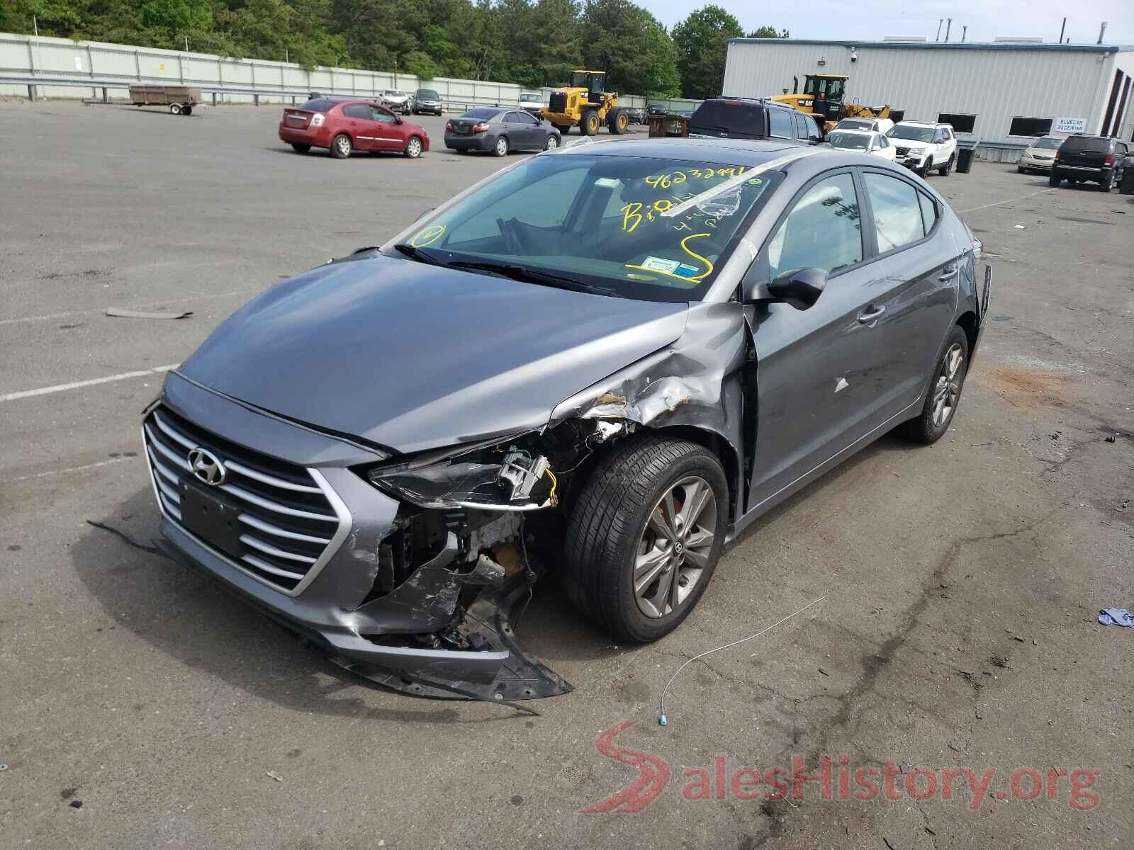 5NPD84LF3JH345805 2018 HYUNDAI ELANTRA