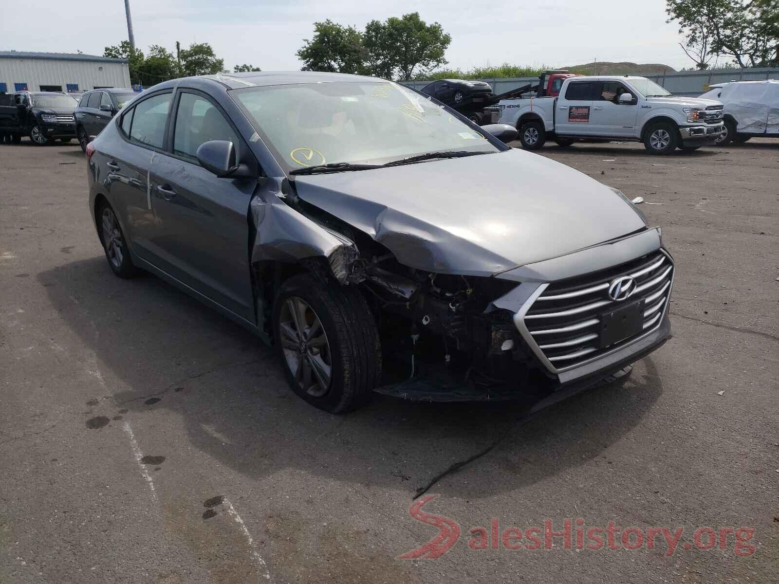 5NPD84LF3JH345805 2018 HYUNDAI ELANTRA