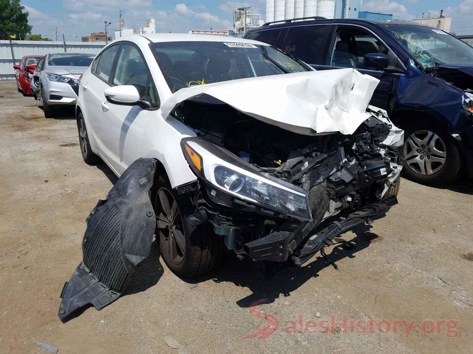 3KPFL4A7XJE198454 2018 KIA FORTE