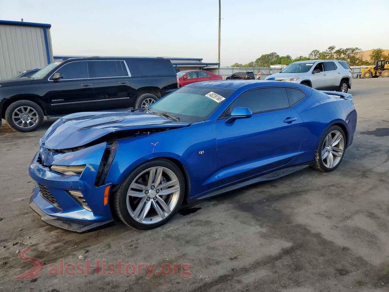 2018 CHEVROLET CAMARO VIN 1G1FH1R73J0153300, auction photo