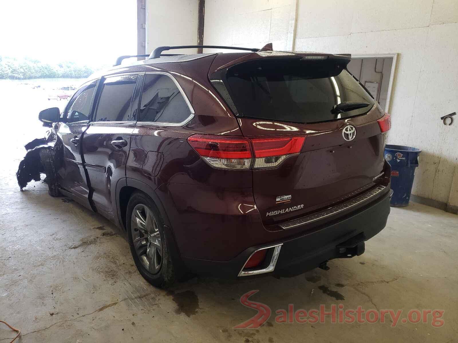 5TDDZRFH1JS888782 2018 TOYOTA HIGHLANDER